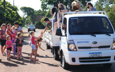 Zero Grau realiza Caravana de Páscoa em Nova Santa Rosa