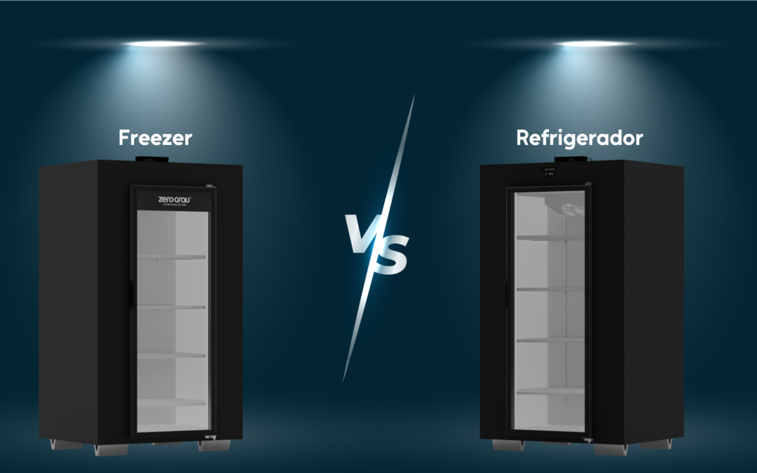 Freezer ou Refrigerador? Entenda as diferenças entre os produtos da Zero Grau